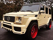 Этот Brabus Mercedes G550 выглядит так, как будто готов к военной службе