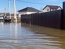 Выяснились подробности затопления талыми водами деревни в Чеховском городском округе