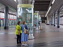 Выставка работ Андрияки открылась в столичном метро