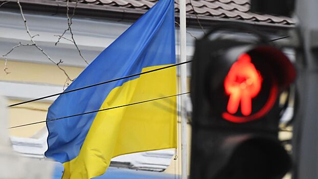 В США произошел скандал с украинским флагом