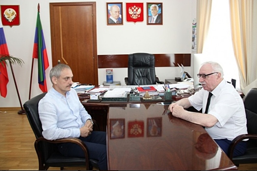 Энрик Муслимов встретился с президентом «Фонда Шамиля»