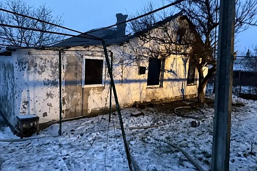 Два жителя Крыма погибли при пожаре
