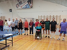 В Зеленограде прошел открытый чемпионат по настольному теннису среди жителей старшего поколения