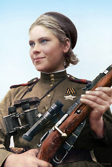 Советский снайпер Роза Шанинаф
