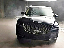 Обнародованы первые снимки нового кроссовера Genesis GV80