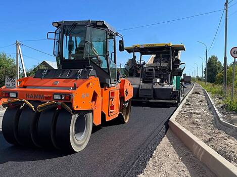 Ремонт дороги на станции Мочище в НСО идёт с опережением графика