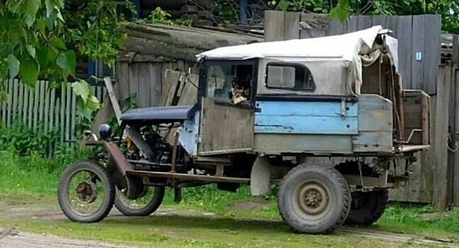 Представлены несуразные, но полезные самоделки из глубинки