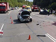 Групповое ДТП в Петрозаводске: автомобили раскидало по проезжей части