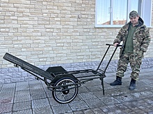 Омские инженеры изобрели электроносилки для эвакуации раненых с передовой