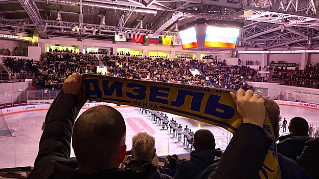 «Дизель» одержал победу над ХК «Динамо-Алтай» в серии буллитов