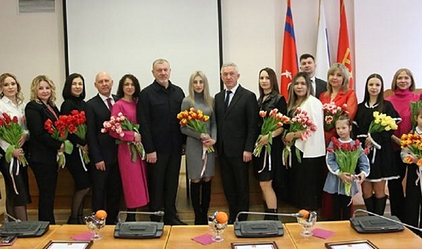 В гордуме Волгограда состоялся торжественный прием жен участников СВО