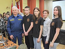 Курским школьникам рассказали о военно-патриотическом волонтерстве