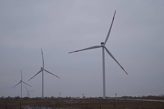 В Волгоградской области заработал первый ветропарк мощностью 105 МВт
