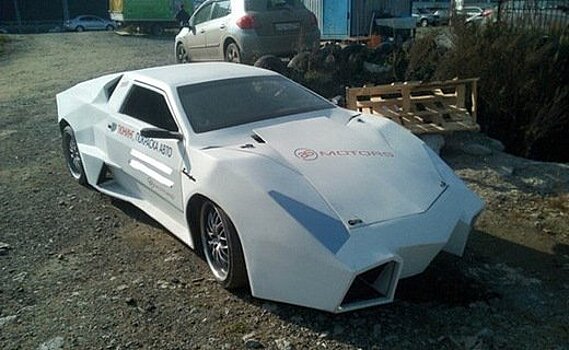 Россияне превратили ВАЗ-2108 в Lamborghini
