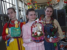 В Московском дворце пионеров отпраздновали Вербное воскресенье