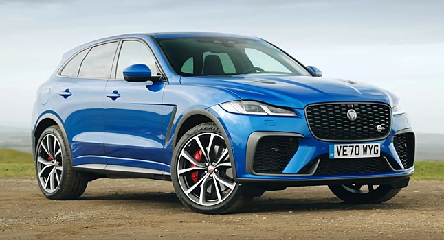 Обновленный кроссовер Jaguar F-Pace SVR 2021 года. Что в нем хорошего?