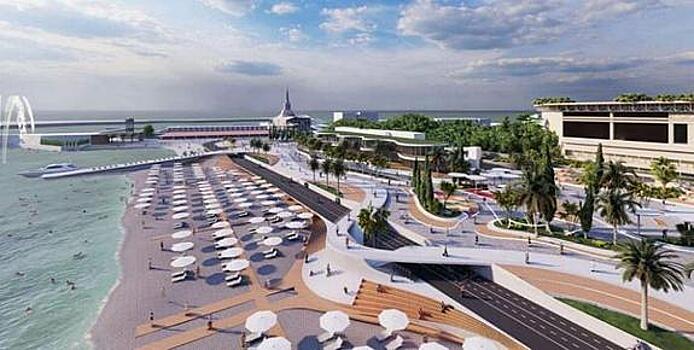 В Сочи могут построить 50-ти метровый ажурный пешеходный мост