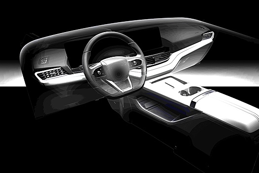 Раскрыта внешность и габариты электрического кроссовера Chery eQ7