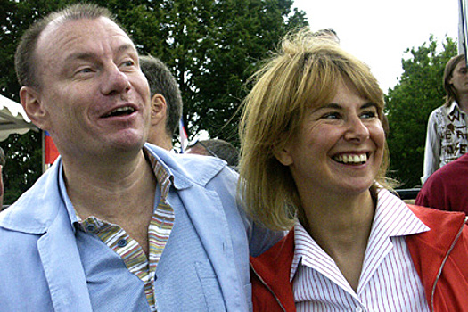 Владимир Потанин и Наталия Потанина, 2004 год