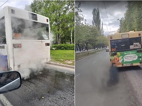 "Пляшущий" автобус около вокзала ошарашил кемеровчан