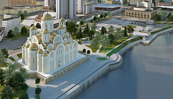 На площади 1905 года и вместо памятника Свердлову: где предложили построить храм Святой Екатерины