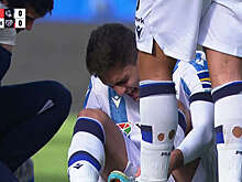 Игрок "Реала Сосьедад" Захарян избежал серьезной травмы в матче с "Вильярреалом"