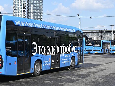 Около 200 электробусов оборудовали и протестировали в Москве с начала года