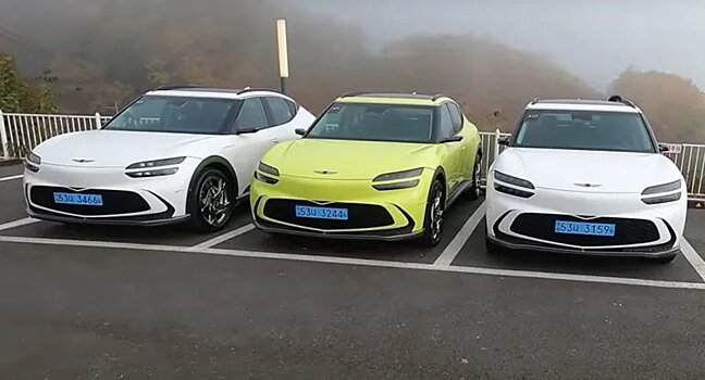 В сравнении Genesis GV60 оказался лучше Ioniq 5 и KIA EV6
