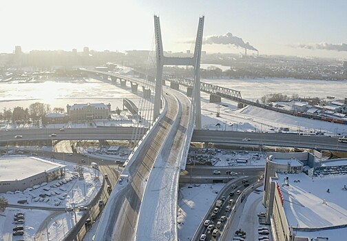 В Новосибирске движение по четвертому мосту откроют вечером 15 декабря