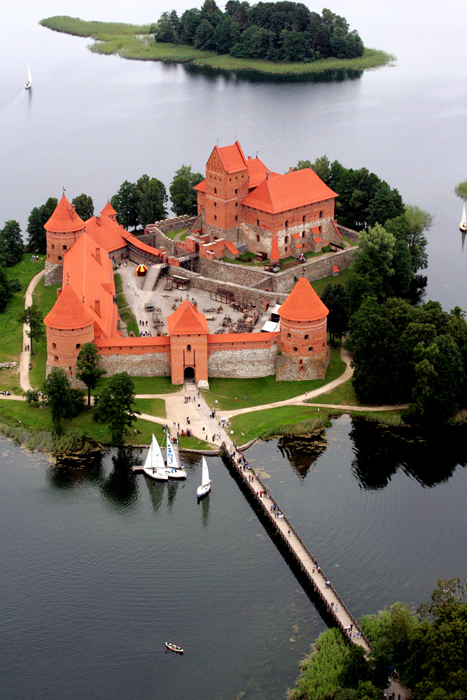Тракайский замок, Литва, Европа