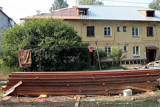 Жители ярославской двухэтажки остались без крыши