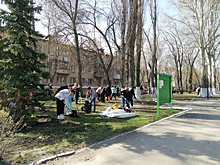 На общегородской субботник в Промышленном районе Самары вышли 12 тысяч человек