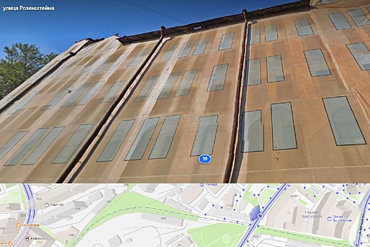 В Петербурге в расселенном доме рухнули перекрытия