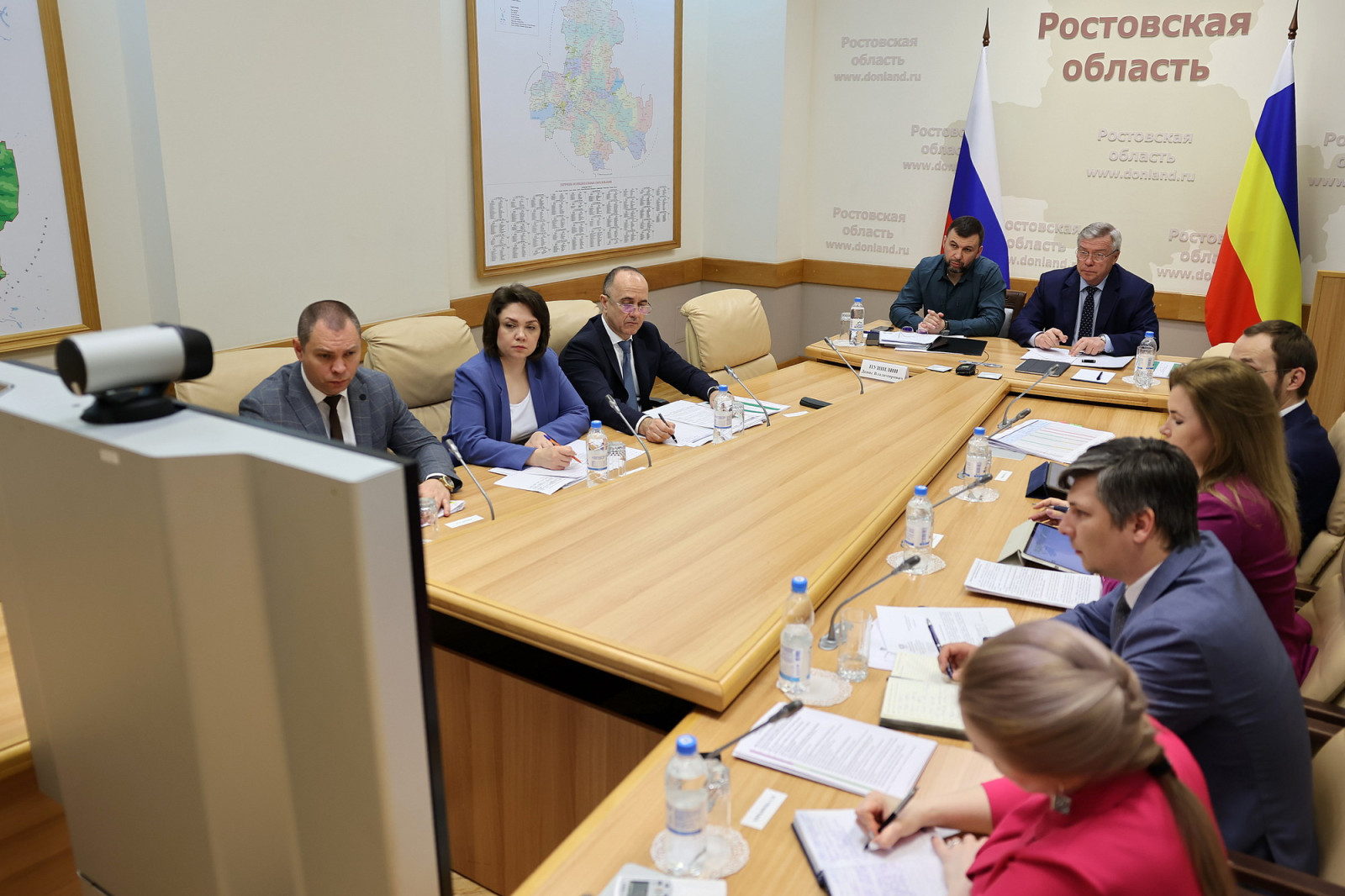 Василий Голубев доложил вице-премьеру о реализации инфраструктурных проектов в Ростовской области