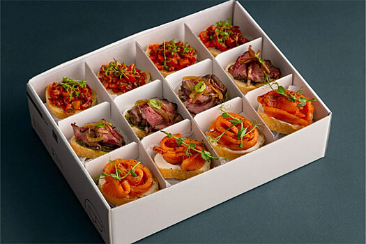 Новинки готовых наборов для еды Food Art Box представили новосибирские кейтерье