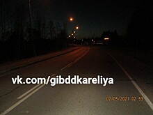 В Карелии водитель сбил пешехода и скрылся с места ДТП