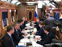 Совещание в поезде Новосибирск – Барнаул провёл премьер России