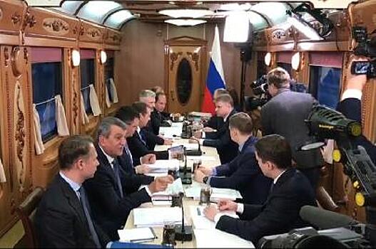 Совещание в поезде Новосибирск – Барнаул провёл премьер России
