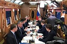 Совещание в поезде Новосибирск – Барнаул провёл премьер России