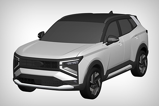 В России прошел регистрацию патент дизайна кроссовера Lada Azimut