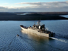 Отряд кораблей Северного флота завершил дальний поход по Арктике