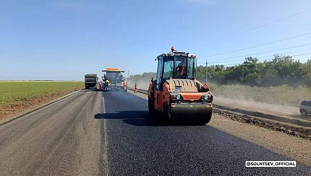 В Оренбургской области продолжается ремонт дорог