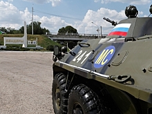 Российские миротворцы провели тренировку в Приднестровье
