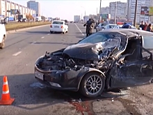 Из-за ДТП в Челнах на Набережночелнинском проспекте образовалась пробка