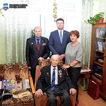 Ветерану Великой Отечественной из Калуги исполнилось 105 лет