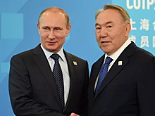 Путин поздравил Назарбаева с юбилеем