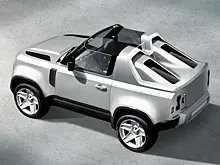 Land Rover Defender превратят в двухместный «спайдер»