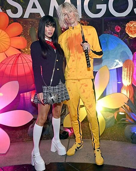 Меган Фокс и рэпер Machine Gun Kelly, одна из самых неожиданных пар года, повторили образы героев дилогии Квентина Тарантино “Убить Билла”. 