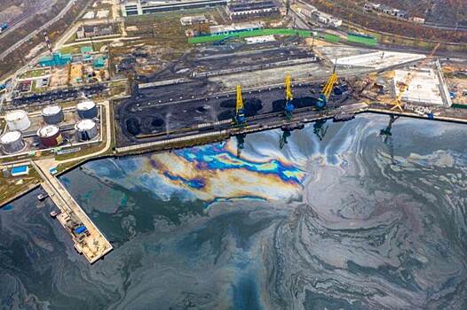 Сезон экокатастроф: очередное загрязнение нефтепродуктами произошло в заливе Находка
