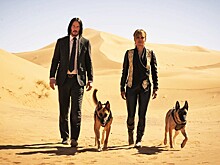 Киану Ривз и Холли Берри на кадре из третьего "Джона Уика"